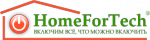 Логотип фирмы HomeForTech