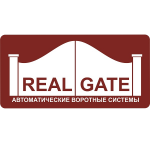 Логотип фирмы Real Gate (ООО Дориан Ворота)