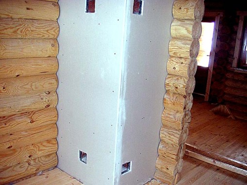 Kako napraviti unutarnje pregrade u drvenoj kući